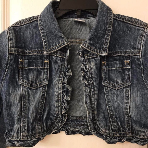 jean bolero jacket